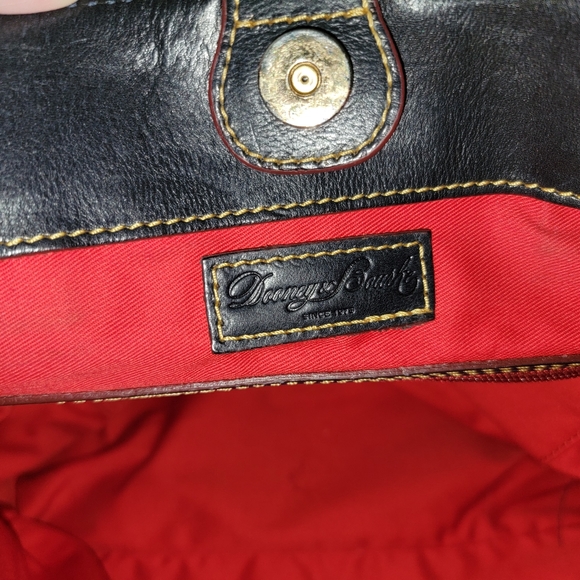 Dooney and Bourke Chelsea Navy Florentine Shopper tote - Picture 5 of 7